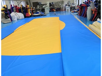 Покрывало для борцовского ковра из тентовой ткани - одноцветные (БЕЗ ЛЮВЕРСОВ ПОД РЕЙКУ)