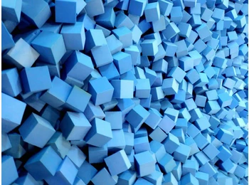 Кубик поролоновый (белый) 300х300х300мм, пл. 25кг/м3