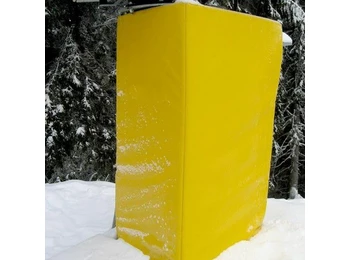 Мат защитный 3*2 м (толщина 15см) для горнолыжных трасс