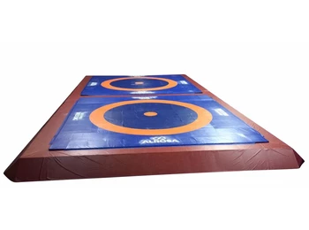 Помост для 4х борцовских ковров OLIMPIADA 22х64х1м