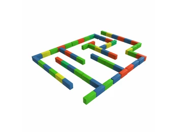 Мягкий спортивный модуль 2 колеса