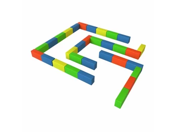 Мягкий спортивный модуль 2 колеса