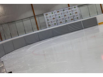 Защитные маты для шорт-трека ППУ+ППЭ 200х120х20 см, плотность 18 кг/м3