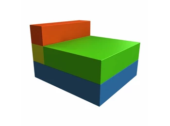 Мягкий модуль Диван