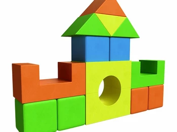 Мягкий конструктор Космолёт