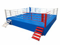Ринг боксерский на помосте соревновательный (помост 7х7м, высота 1м, боевая зона 6х6м)