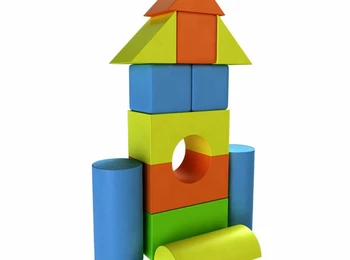 Мягкий конструктор Космолёт