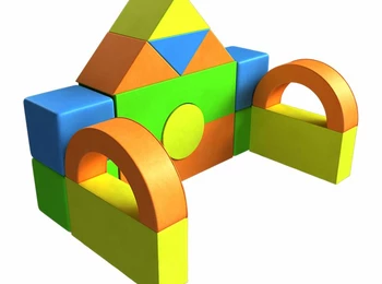 Мягкий конструктор Космолёт