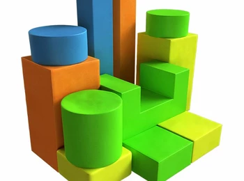 Мягкий конструктор Космолёт