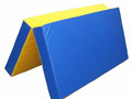 Гимнастический мат складной ес-35 (200 x 200 x 20, ПВХ 630г/м2, низ ПВХ, ППУ 25кг/м3)
