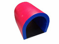Мягкий модульный Туннель с донышком красный / синий