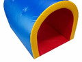 Мягкий модульный Туннель с донышком синий / желтый