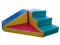 Мягкий модульный Спортивный комплекс Островок красный / голубой / синий / желтый