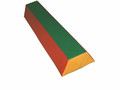 Мягкий модульный Брус Трапеция L-200 зеленый / красный