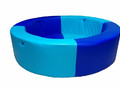 Сухой бассейн круглый синий/голубой D130xH36 разборный