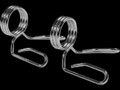 Замки олимпийские BRONZE GYM пружинные (пара)